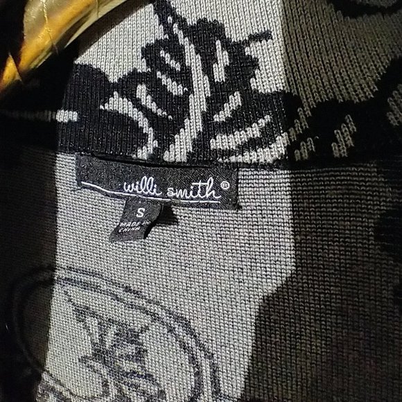 Kimono Cardigan, Cropped, by Willi Smith - Picture 2 of 4